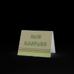 New Address Stripes