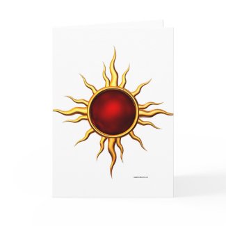 New Age Astral Star: Ruby Sun Cards