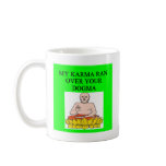 new age buddhist karma joke mugs