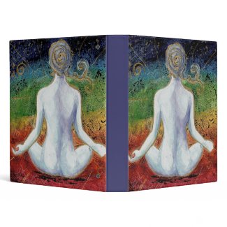 New Age Chakra Meditation Binder binder