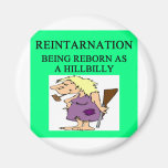 new age hillbilly joke magnets