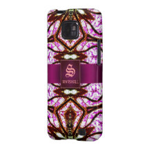 New Age Pink Batik Pattern Samsung Galaxy Case
