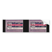 New Air Raid Warning System Bumper Stickers