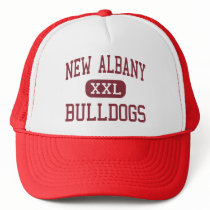 New Albany - Bulldogs - High - New Albany Trucker Hats