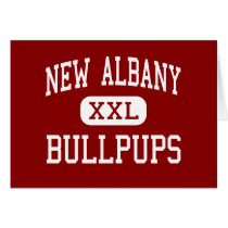 New Albany - Bullpups - Middle - New Albany Card