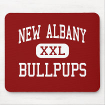 New Albany - Bullpups - Middle - New Albany Mouse Mats