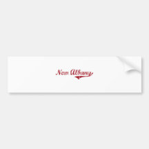 New Albany Ohio Classic Design Bumper Sticker