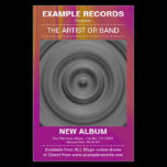 New Album Launch - Color Textured flyers