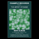 New Album Launch - Dark Green flyers