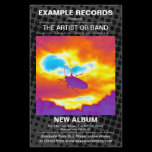 New Album Launch - HT dot Textured flyers