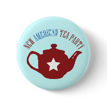 New American Tea Party buttons