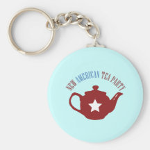 New American Tea Party Keychains