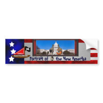New Amerika Bumper Stickers