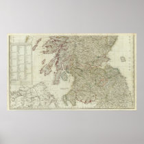 New and correct map of Scotland