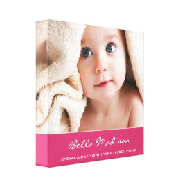 NEW ARRIVAL | BABY CANVAS PORTRAIT STRETCHED CANVAS PRINT