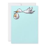 New arrival (boy) personalized invitation