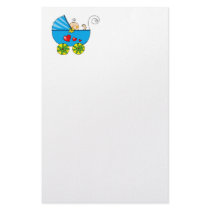 New baby announcement (boy) custom stationery