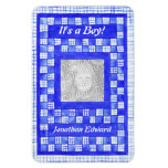 New Baby Announcement Flexible Magnet