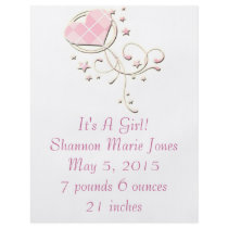 New Baby Announcement Flyer