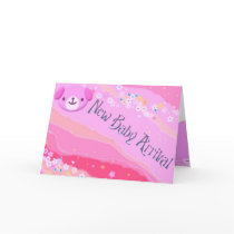 New Baby Arrival Card