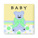New Baby Blue Teddybear magnets