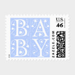 New Baby Boy Announcement Stamps stamps
