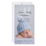 New Baby Boy Birth Announcement Photo Cards photo cards