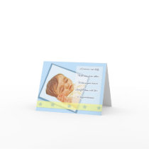 New Baby Boy Greeting Card