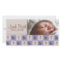 New Baby Boy - Customized Photo Card photo cards by myhome71 New Baby Boy - Customized Photo Card photo cards