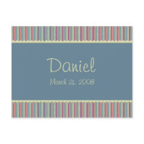 New Baby (Boy) postcards by ColorScheme New Baby (Boy) postcards