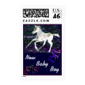 New Baby Boy Stamps