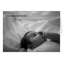 New baby congratulations cards