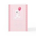 New Baby Girl Greeting Card by Kym_Moss New Baby Girl Greeting Card