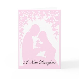 New baby greeting card