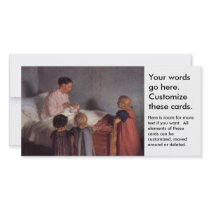 New baby little brother painting Dutch art Ancher Photo Greeting Card
