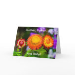 New Baby: Mother, Father, Baby Greeting Cards
