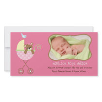 New Baby Photo Announcement Card photo cards by SoCalTeeShirts New Baby Photo Announcement Card photo cards
