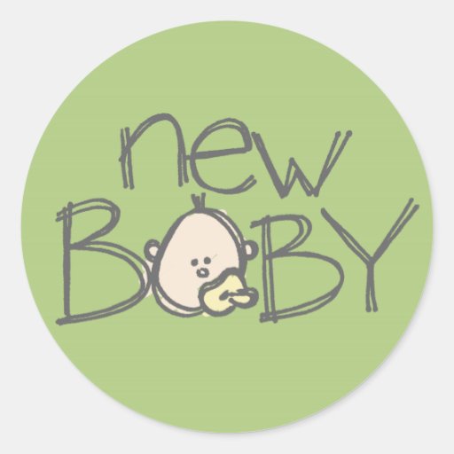 New Baby Stickers
