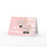 New Baby Twin Girls Cards