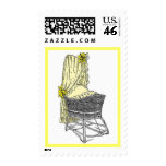 New Baby Yellow Bassinet Postage