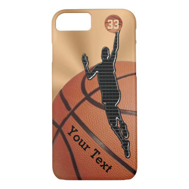 NEW Basketball iPhone 6 Cases with NAME and NUMBER