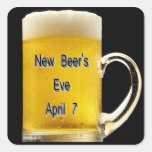 New Beer's Eve, April 7 Sticker