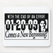 New Beginning Obama 2009 Gear Mouse Mat