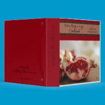 New Beginnings Cookbook binders