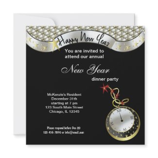 New Beginnings invitation