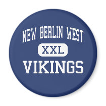 New Berlin West - Vikings - High - New Berlin magnets