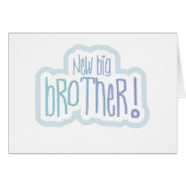 New Big Brother Tshirts and Gifts Greeting Card