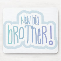 New Big Brother Tshirts and Gifts Mouse Pads