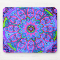 New Blue Mandala  Mousepad