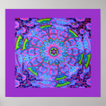 New Blue Mandala Poster 4